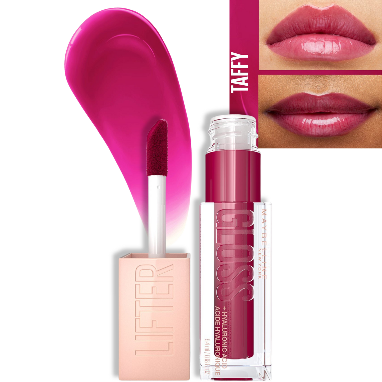 Lifter Gloss Candy Drop Maybelline– Hidratación y Brillo con Ácido Hialurónico