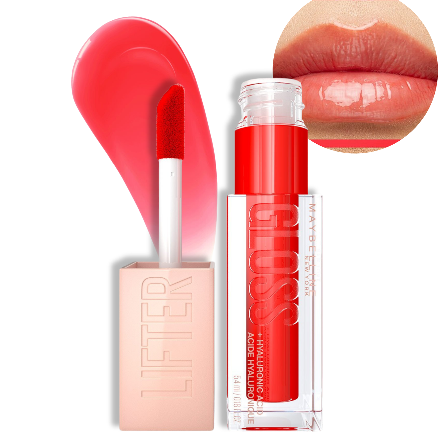 Lifter Gloss Candy Drop Maybelline– Hidratación y Brillo con Ácido Hialurónico