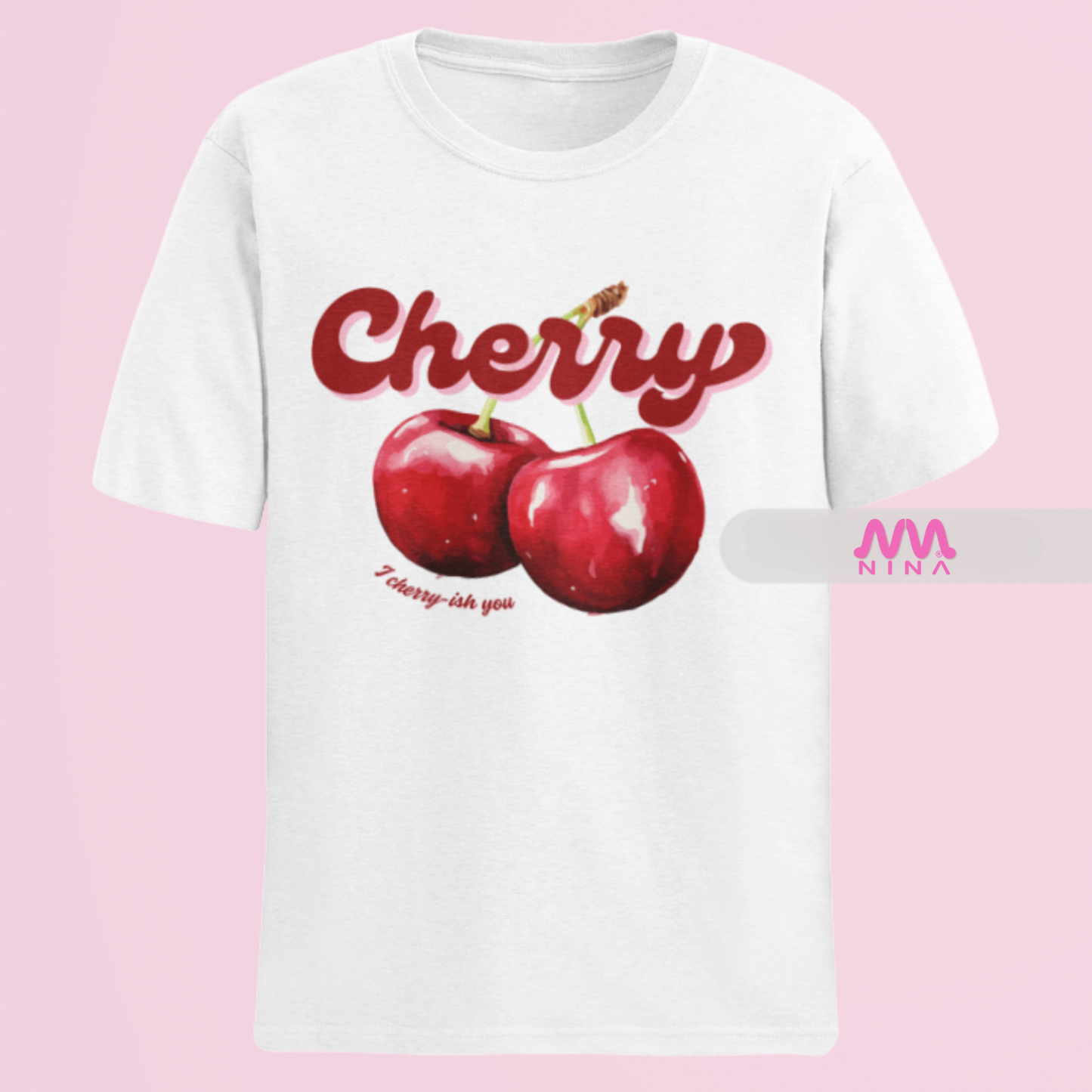 Camisa 🍒"Cherry"🍒 Diseño exclusivo! 100% Algodón