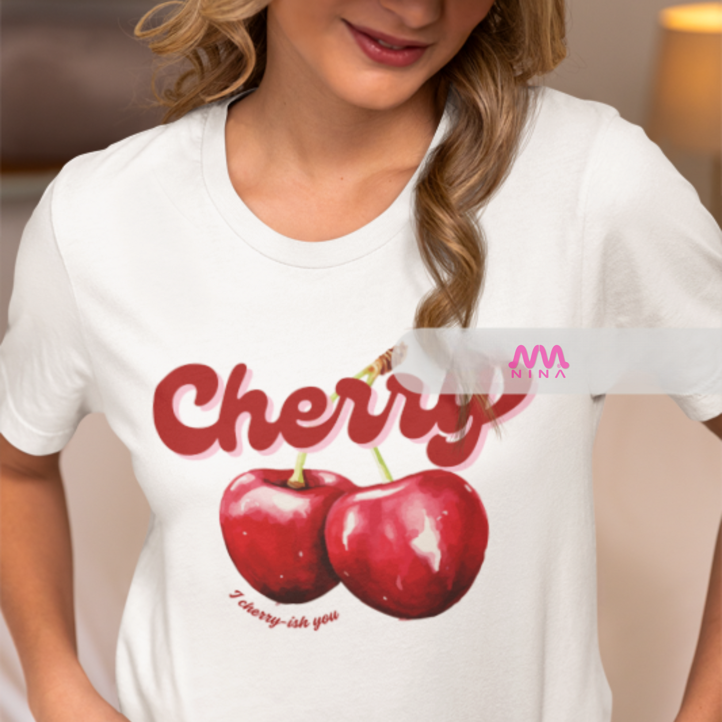 Camisa 🍒"Cherry"🍒 Diseño exclusivo! 100% Algodón