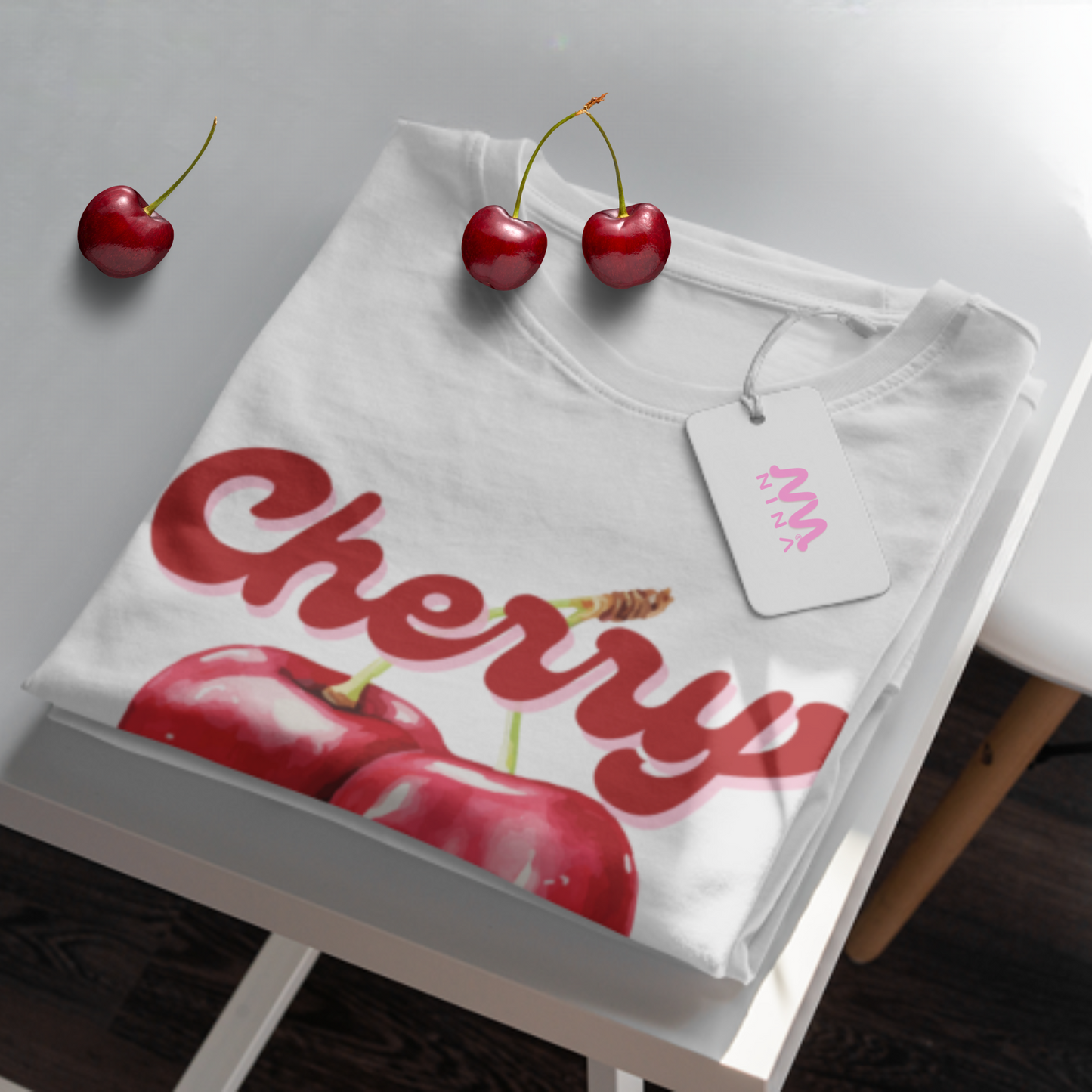 Camisa 🍒"Cherry"🍒 Diseño exclusivo! 100% Algodón