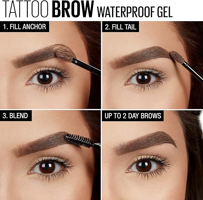 TattooStudio - Gel impermeable para cejas de larga duración