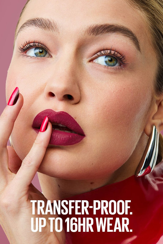 Labial SuperStay Matte Ink de Maybelline – Larga Duración y Acabado Mate