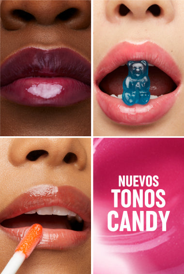 Lifter Gloss Candy Drop Maybelline– Hidratación y Brillo con Ácido Hialurónico