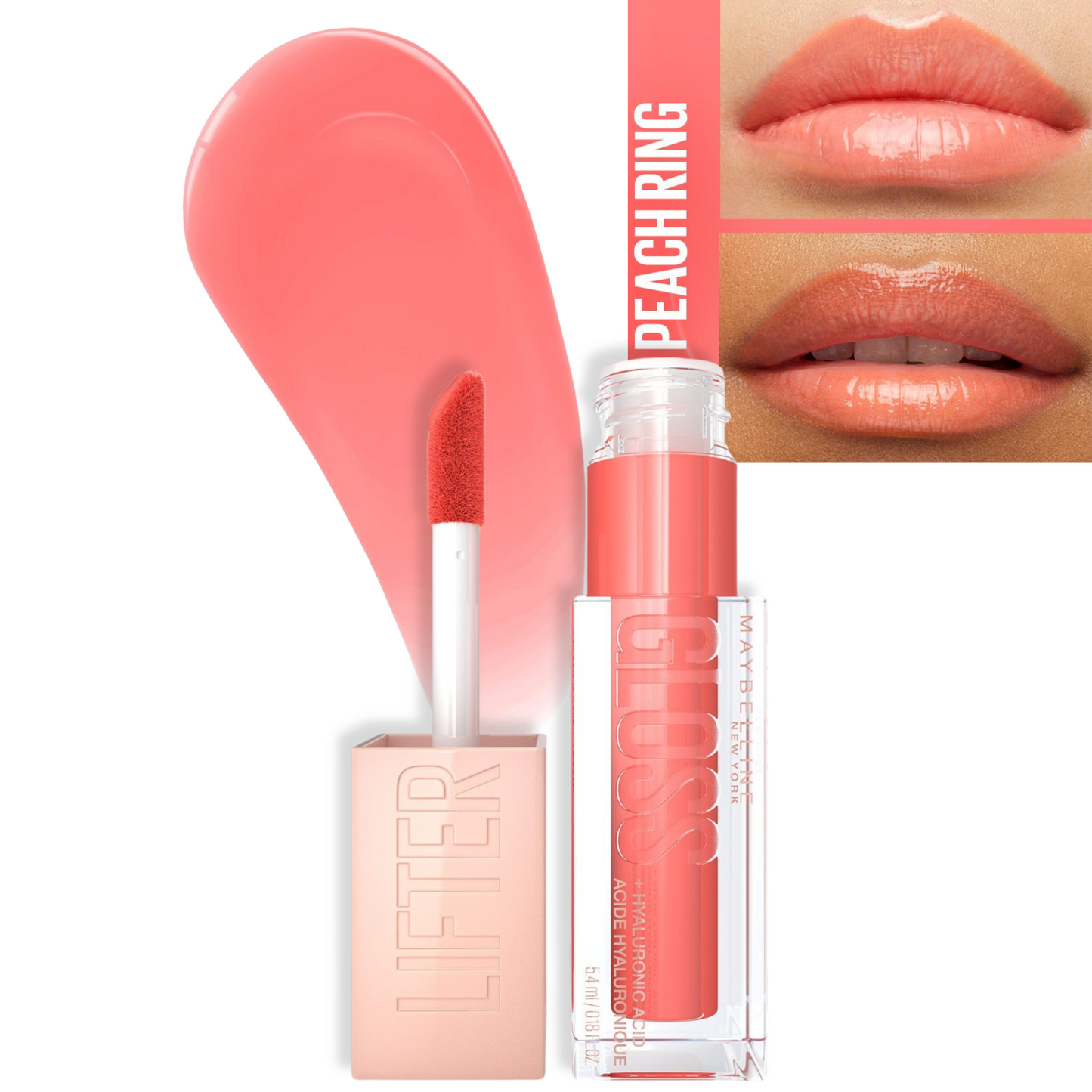 Lifter Gloss Candy Drop Maybelline– Hidratación y Brillo con Ácido Hialurónico