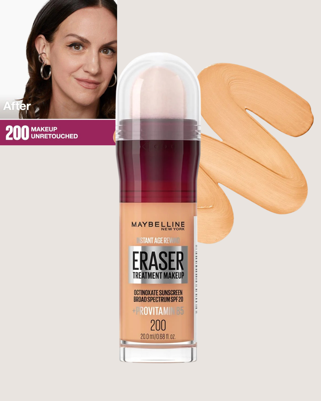 Maybelline Instant Age Rewind® Eraser Treatment Makeup | Base de Maquillaje con Tratamiento Antiedad.