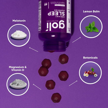 Golí Sleep – Gomitas para Dormir con Melatonina.