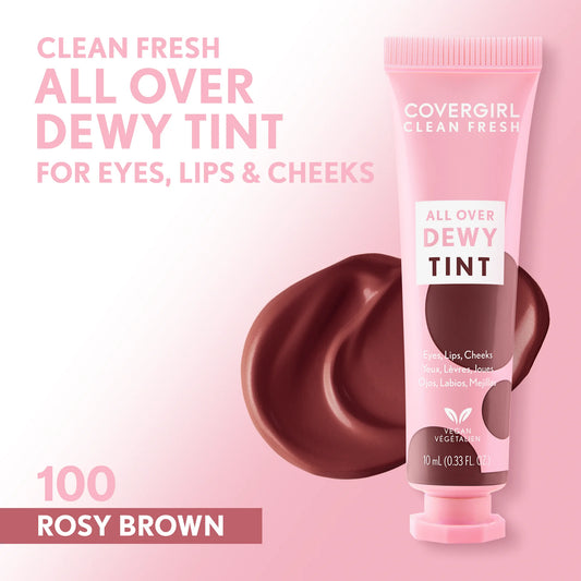 Tinte Hidratante Clean Fresh Labios, Mejillas, Ojos Con Vitamina C, COVERGIRL