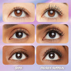 Máscara de Pestañas The Falsies Surreal Maybelline, 170 Negro Intenso.