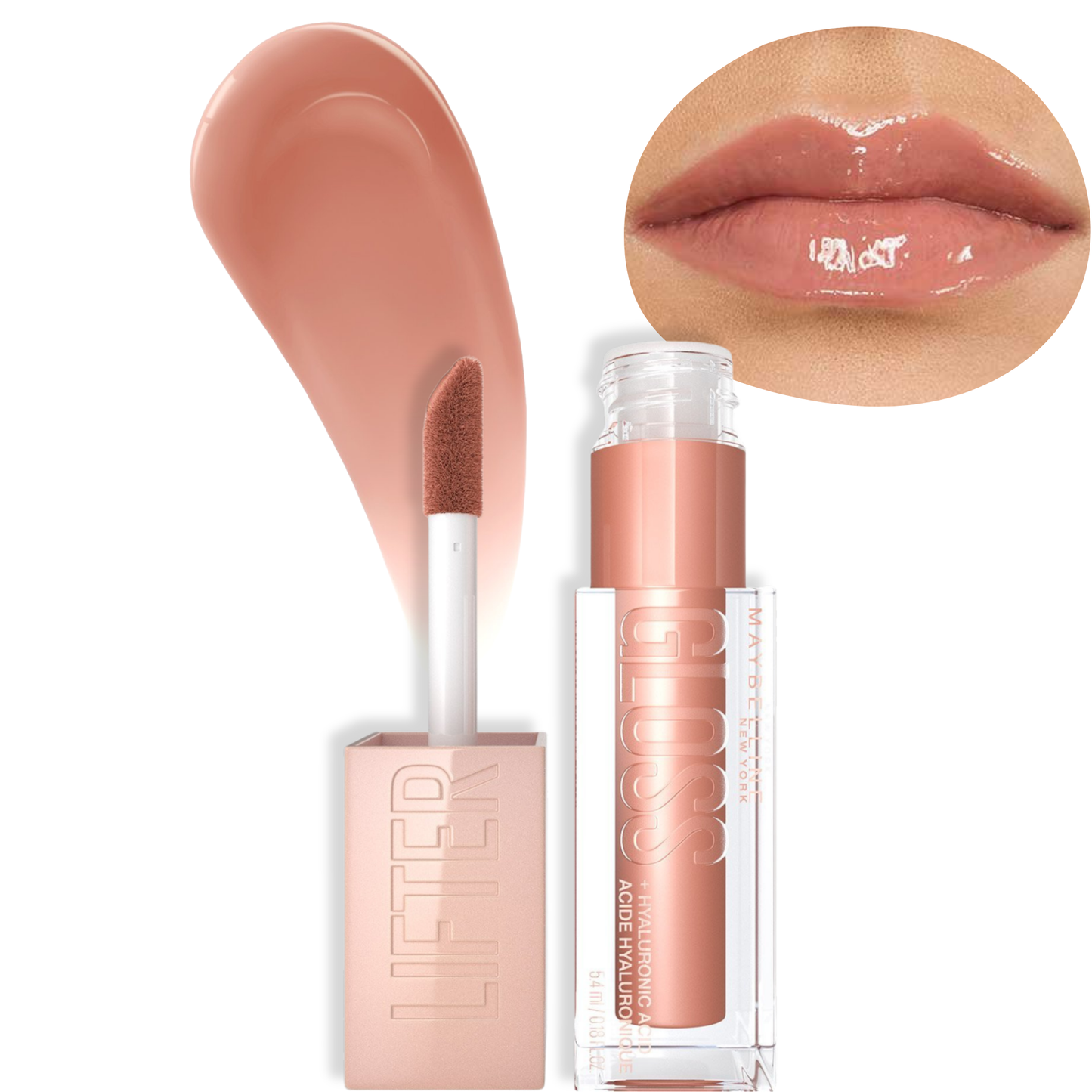 Labial Lifter Gloss Maybelline con Ácido Hialurónico