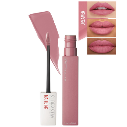 Labial SuperStay Matte Ink de Maybelline – Larga Duración y Acabado Mate