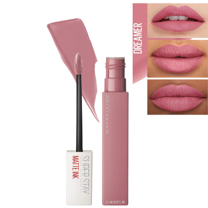Labial SuperStay Matte Ink de Maybelline – Larga Duración y Acabado Mate