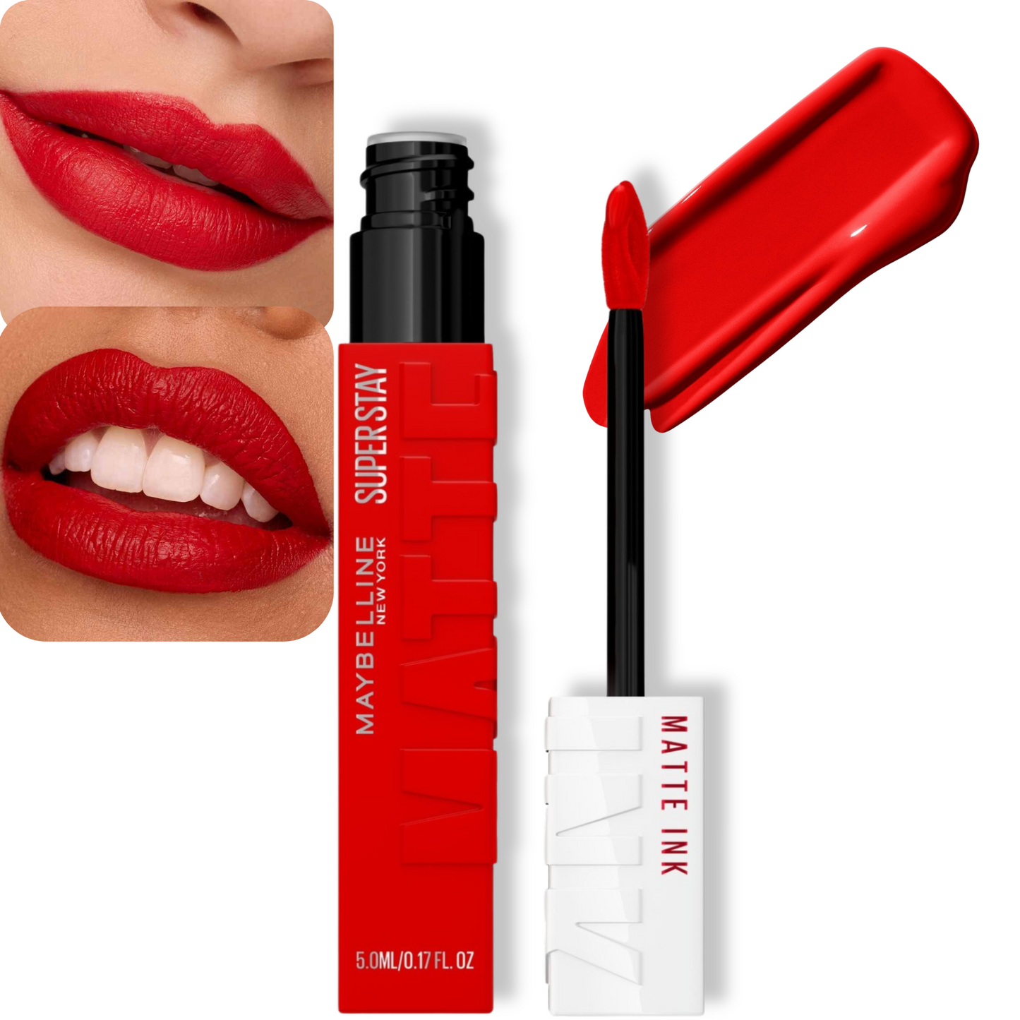 Super Stay Matte Ink Maybelline NUEVA IMAGEN, rojos y fucsia