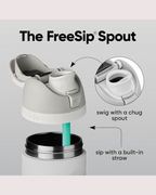 Owala FreeSip 24 oz, Botella de Agua de Acero Inoxidable