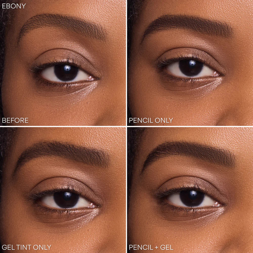 Dúo de Tinte en Gel + Lápiz para Cejas | Duet Gel Tint + Brow Pencil, Beauty Creations.