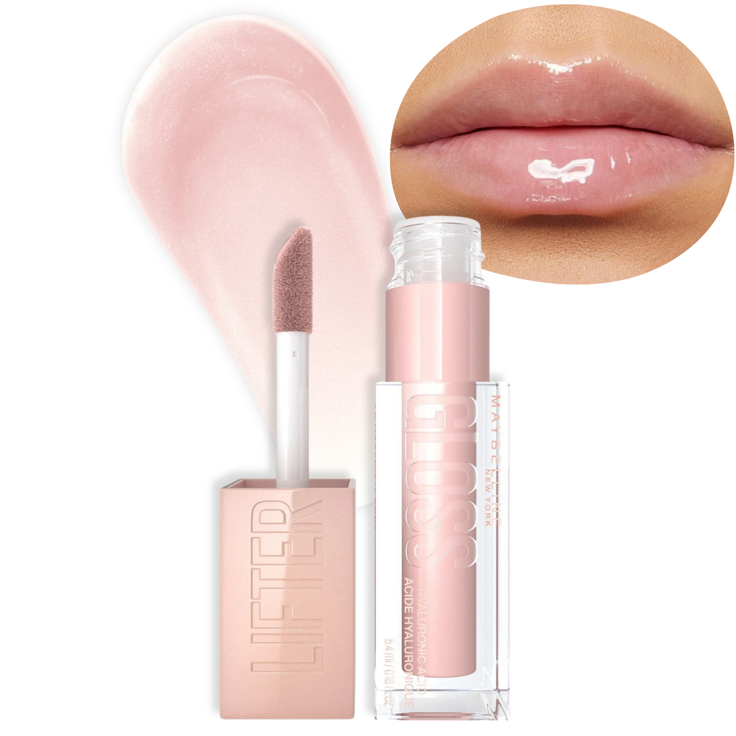 Labial Lifter Gloss Maybelline con Ácido Hialurónico