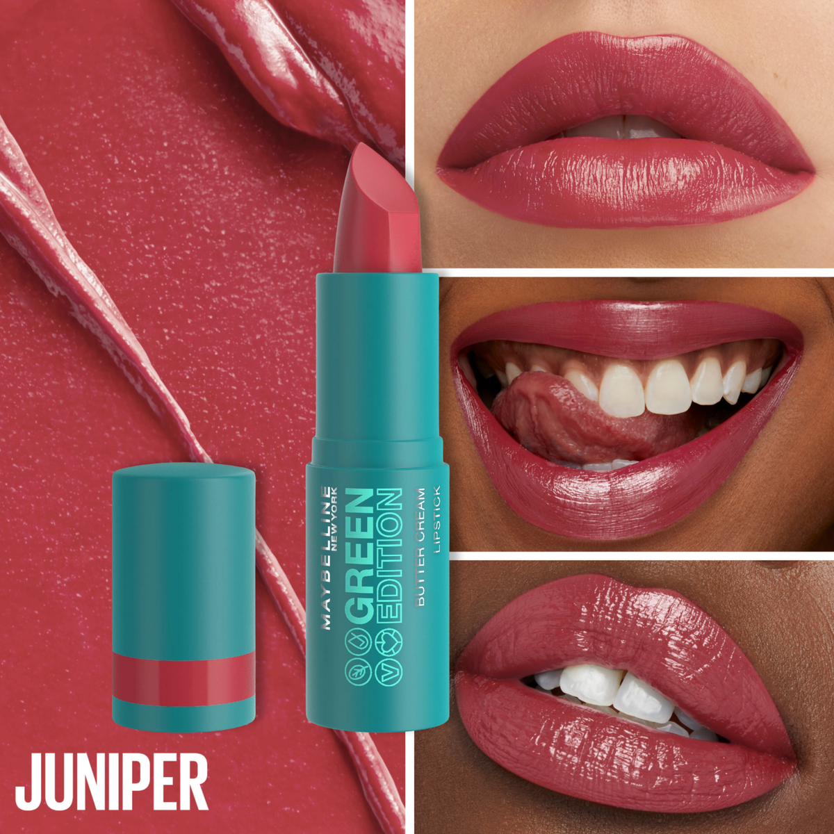 Butter Lipstick con Manteca de Cacao Green Edition Maybelline