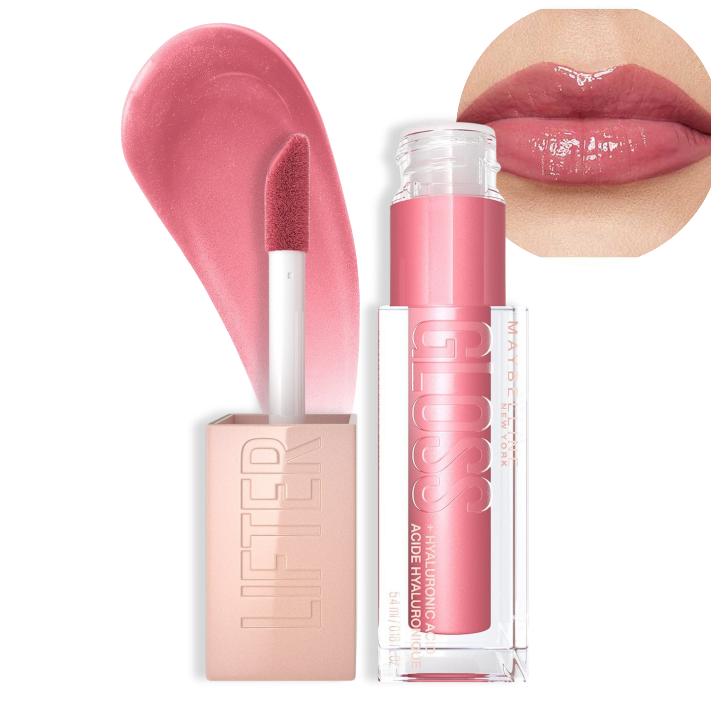 Labial Lifter Gloss Maybelline con Ácido Hialurónico