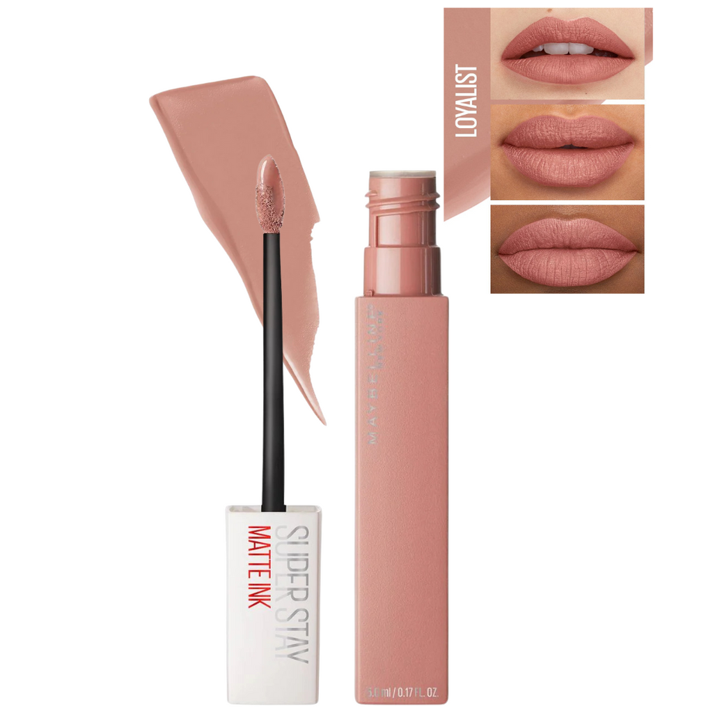 Labial SuperStay Matte Ink de Maybelline – Larga Duración y Acabado Mate