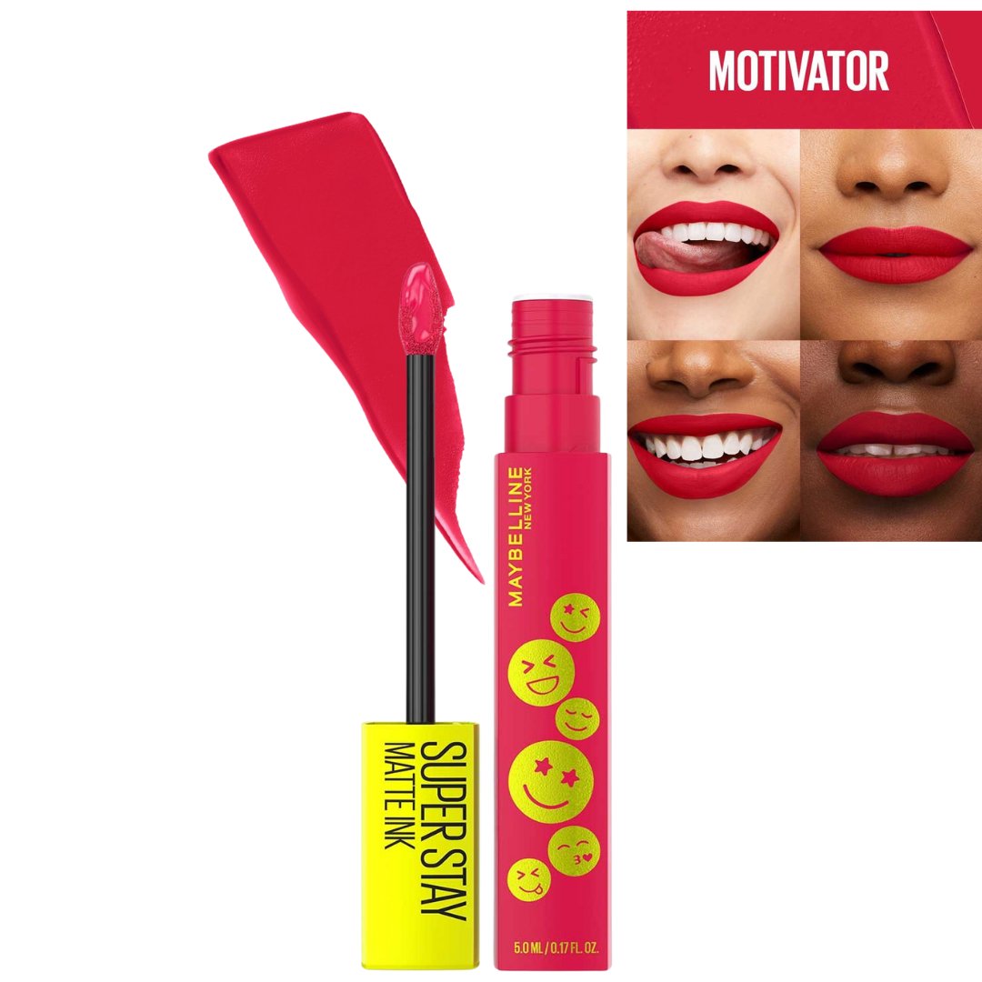 Labial SuperStay Matte Ink de Maybelline – Larga Duración y Acabado Mate