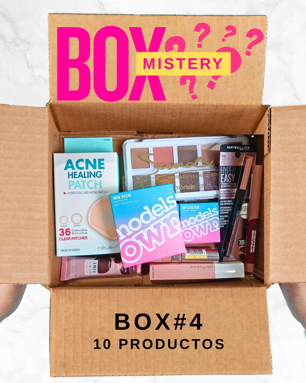 "MISTERY BOX" de Cosméticos | Contiene 10 productos mezclados en cada caja.