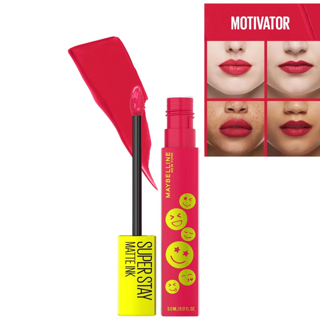 Labial SuperStay Matte Ink de Maybelline – Larga Duración y Acabado Mate