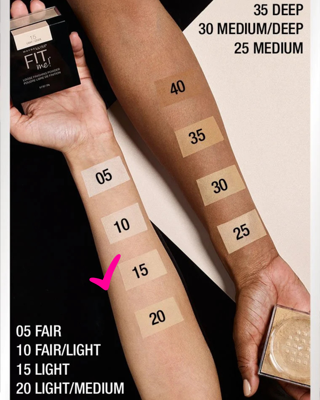 Maybelline Fit Me Loose Finishing Powder – Polvo Suelto Fijador