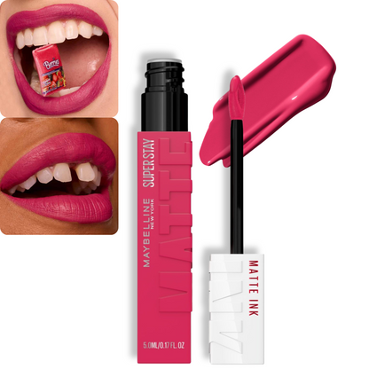 Super Stay Matte Ink Maybelline NUEVA IMAGEN, rojos y fucsia