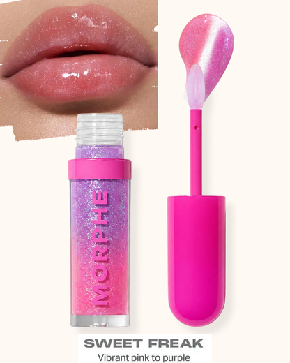 Morphe Lust Potion Lip Oil | Aceite Labial con Perlas de Brillo Multidimensional y Reflectante.