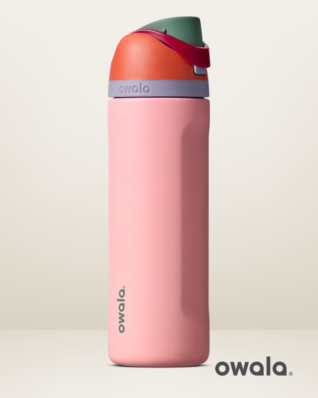 Owala FreeSip 24 oz, Botella de Agua de Acero Inoxidable