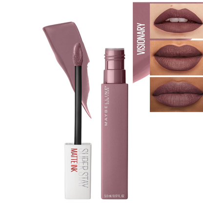 Labial SuperStay Matte Ink de Maybelline – Larga Duración y Acabado Mate