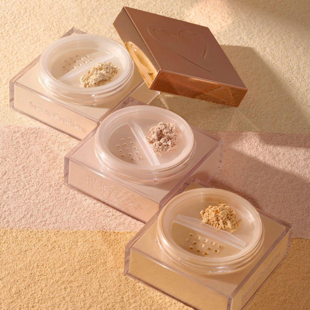 Polvo suelto traslúcido Bye Filter Beauty Creations – acabado mate larga duración