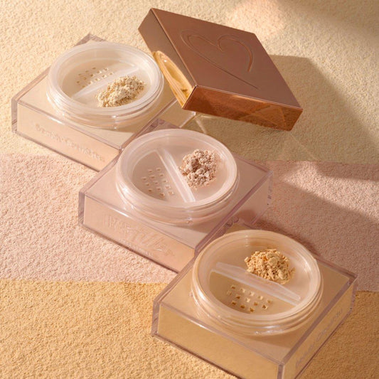 Polvo suelto traslúcido Bye Filter Beauty Creations – acabado mate larga duración