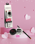 Delineador en Gel para ojos  Beauty Creations Color Negro  Larga Duración