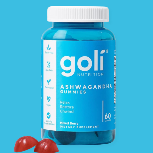 Golí Ashwagandha en Gomitas con Sabor a Bayas 60 Unidades