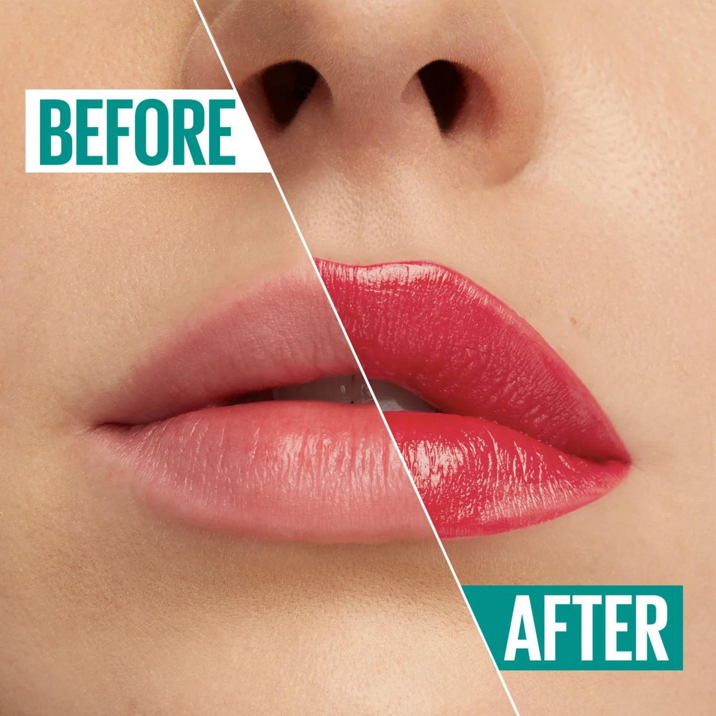 Labial cremoso hidratante con Manteca de Cacao Green Edition Maybelline