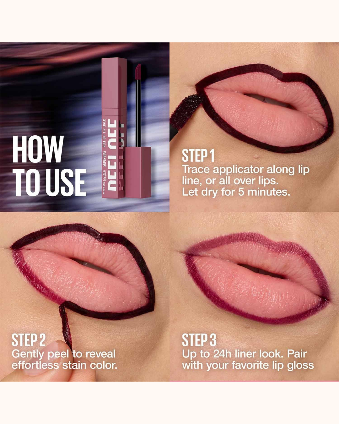 Super Stay Peel-Off Lip Liner™ Delineador de Labios | Maybelline