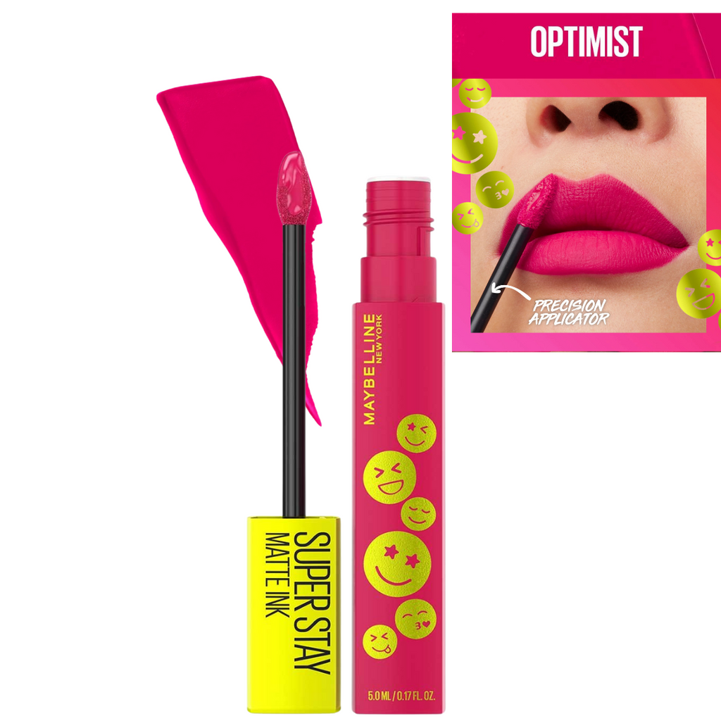 Labial SuperStay Matte Ink de Maybelline – Larga Duración y Acabado Mate