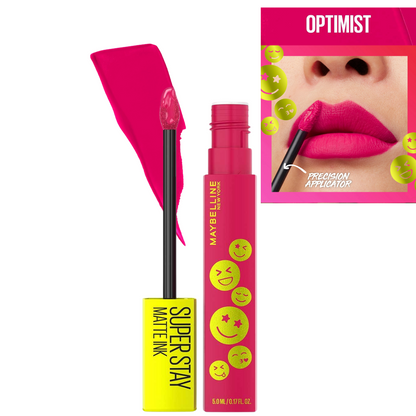 Labial SuperStay Matte Ink de Maybelline – Larga Duración y Acabado Mate