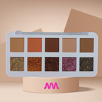 Paleta de Sombras Mates y Con Brillos de larga duración!