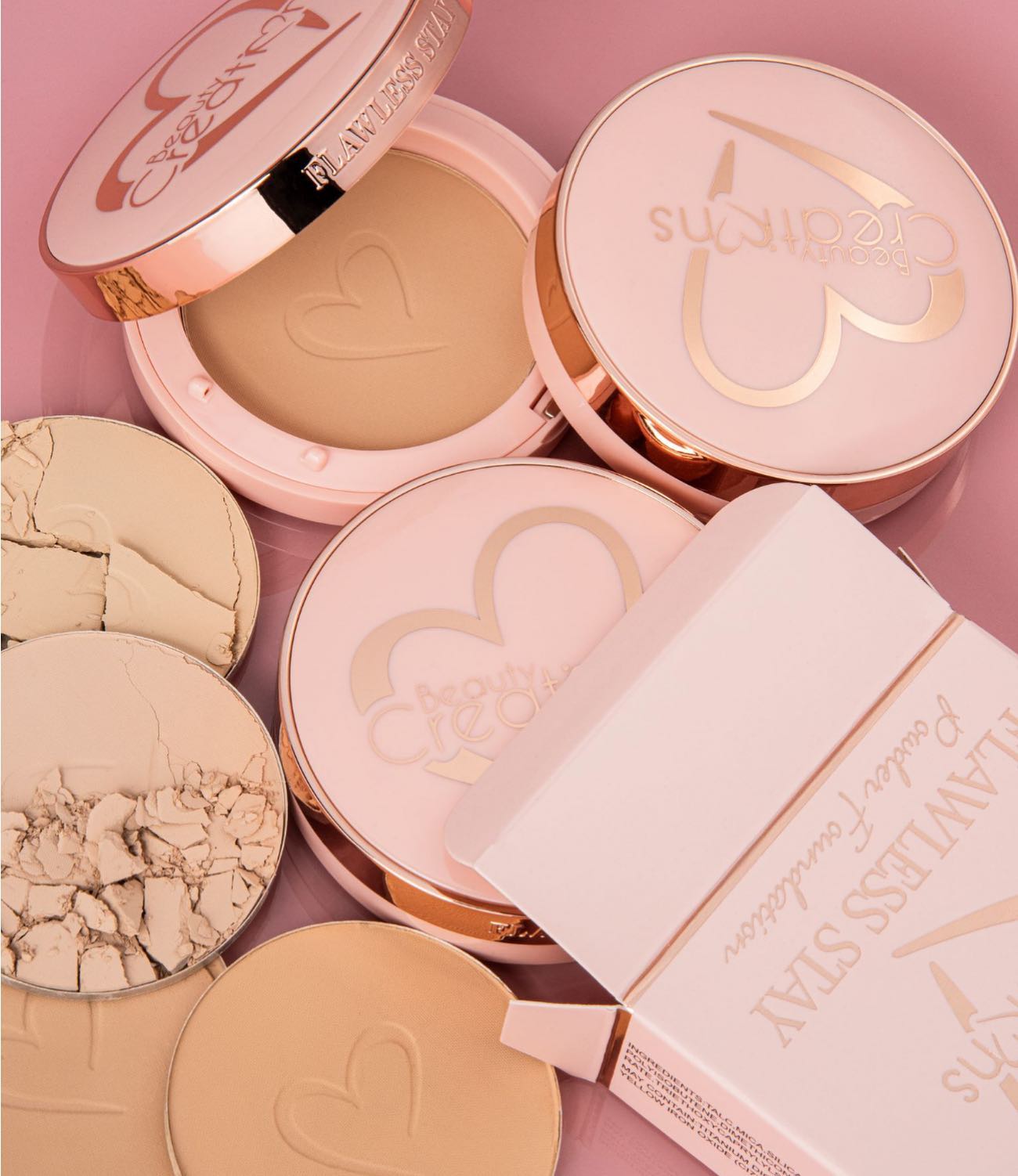 polvo compacto beauty creations