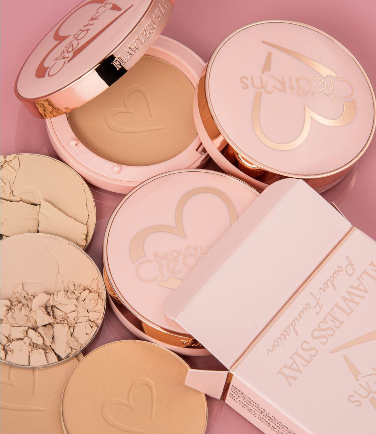 polvo compacto beauty creations