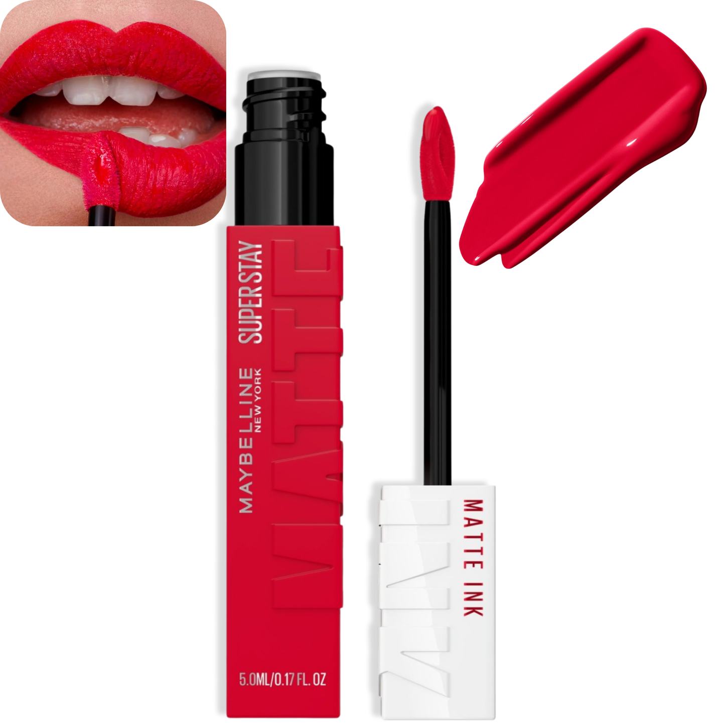 Super Stay Matte Ink Maybelline NUEVA IMAGEN, rojos y fucsia