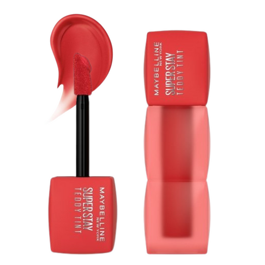 Super Stay Teddy Tint de Maybelline – Tinte Labial y de Mejillas Mate de Larga Duración